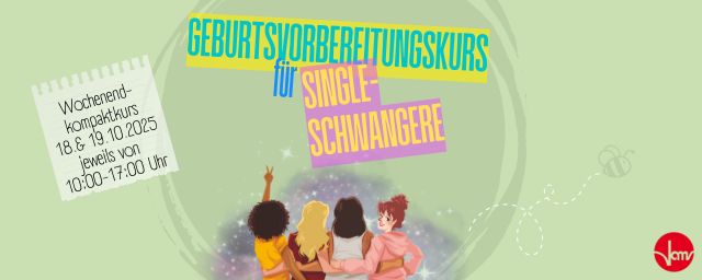 Geburtsvorbereitungskurs für Single-Schwangere
