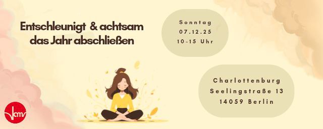 Entschleunigt und achtsam das Jahr abschließen