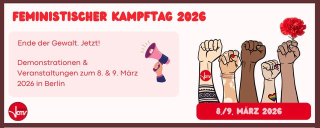 Veranstaltungen zum 8. & 9. März 2026 in Berlin Veranstaltungen zum 8. & 9. März 2026 in Berlin