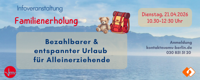 Infoveranstaltung: Familienerholung Infoveranstaltung: Familienerholung