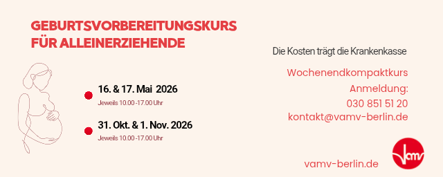 Geburtsvorbereitungskurs für Single-Schwangere