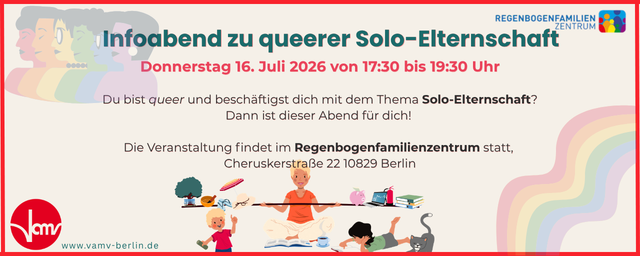 Infoabend queere Solo-Elternschaft  