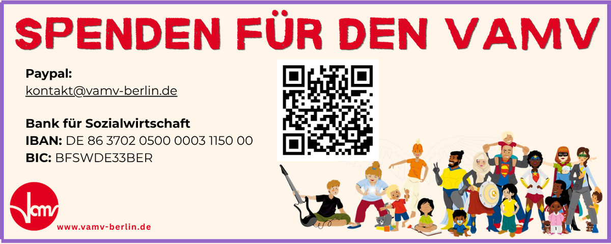 Spenden für den VAMV 